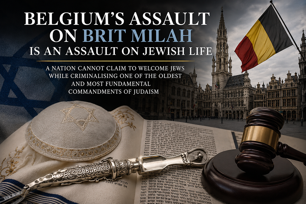 Belgium’s Assault on Brit Milah Is an Assault on Jewish Life