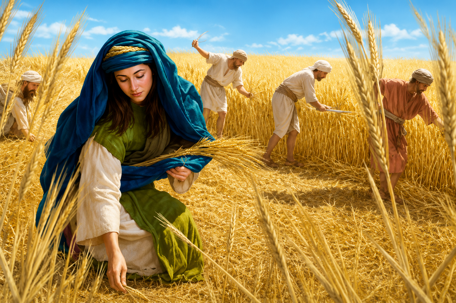 Ruth was a Moabite princess who married the son of Naomi and Elimelech